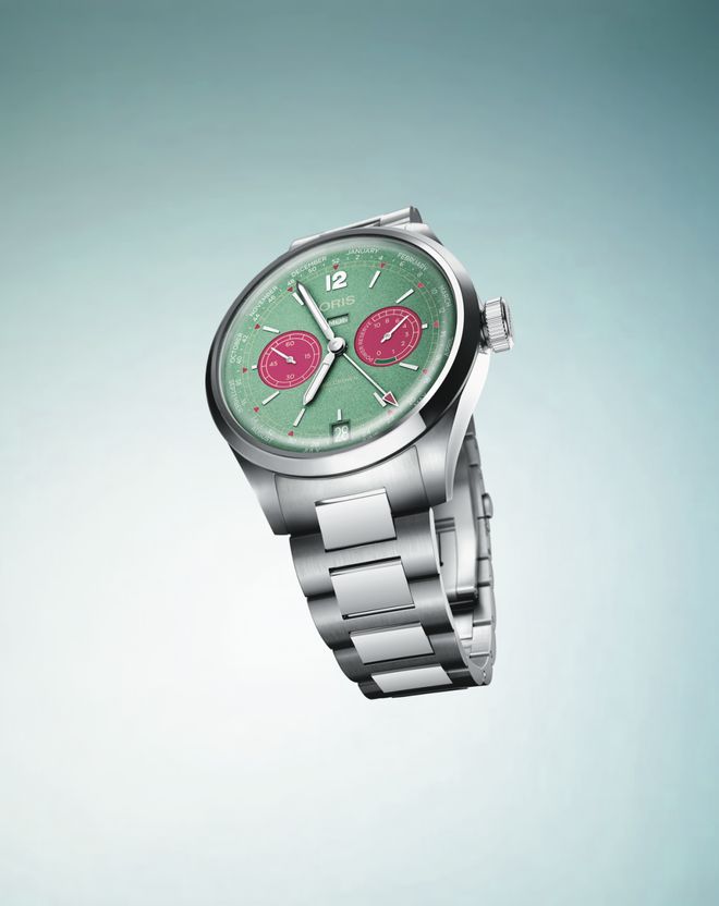 休闲钢表好看又实用戴上绝对“心里美”新表 芭乐配色10日动储这块全天候