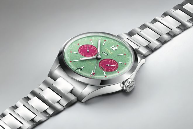 休闲钢表好看又实用戴上绝对“心里美”新表 芭乐配色10日动储这块全天候(图4) 休闲钢表好看又实用戴上绝对“心里美”新表 芭乐配色10日动储这块全天候(图4)